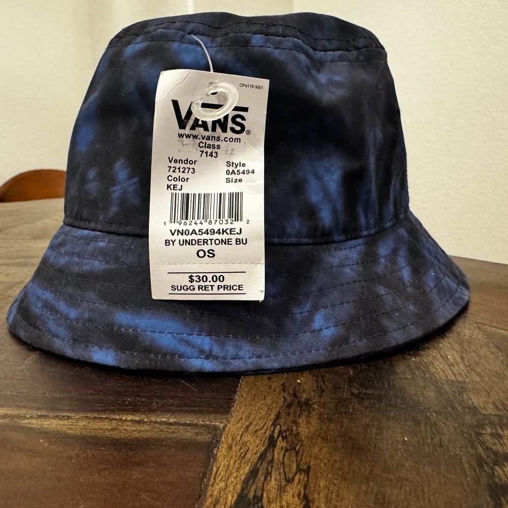 New‎ VANS Designer Baby Sport Skater Surfer Street Style Bucket Hat Cap Tye Dye